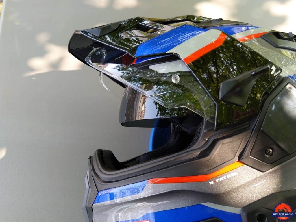 NEXX X.Wed2 X-Patrol Helmet sun visor