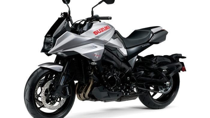 2020 Metallic Mystic Silver Suzuki Katana