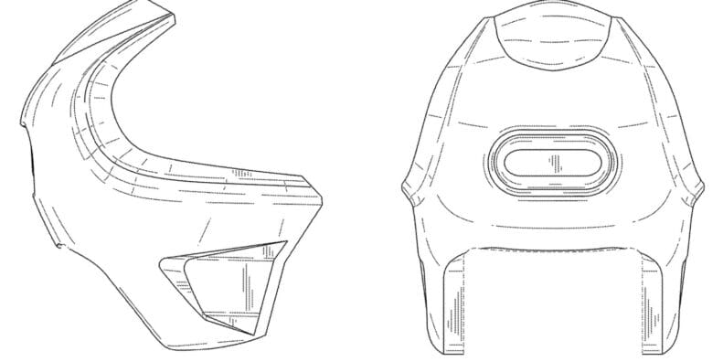 harley faired sportbike patent image