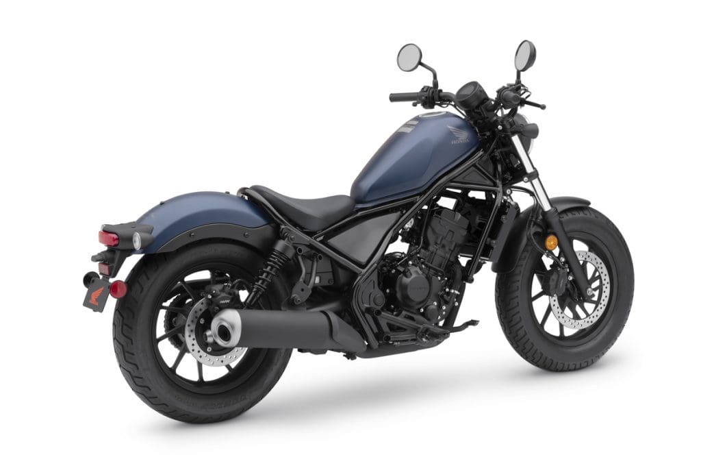 2020 Honda Rebel 300 Matte Blue Jeans Metallic RRQ