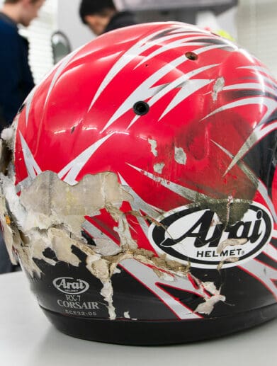 Arai Helmet at the Arai Factory