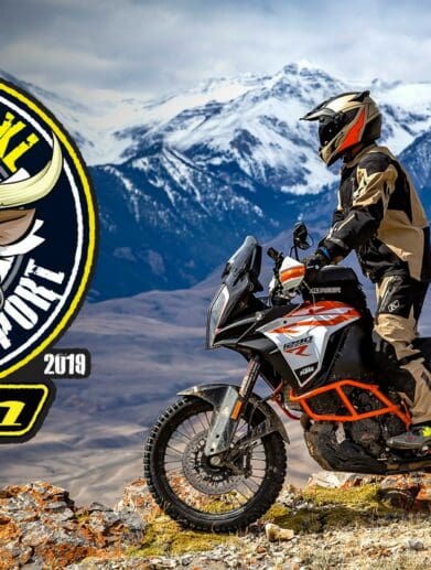 The Klim Cow Tagz XL rally poster