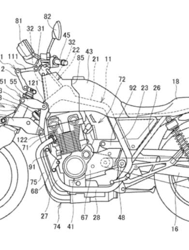 honda patent front suspension