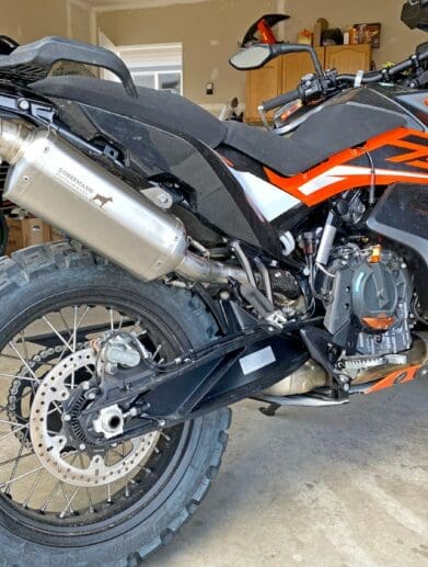 2019 ktm 790r adventure dobermann exhaust