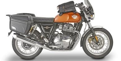 Royal Enfield INT650 with Kappa accessories