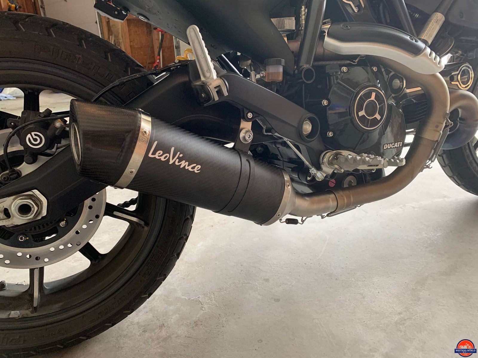 Leovince Carbon Fiber LV One EVO Slip On Muffler - 14219E Sport Bike  Motorcycle - Dennis Kirk
