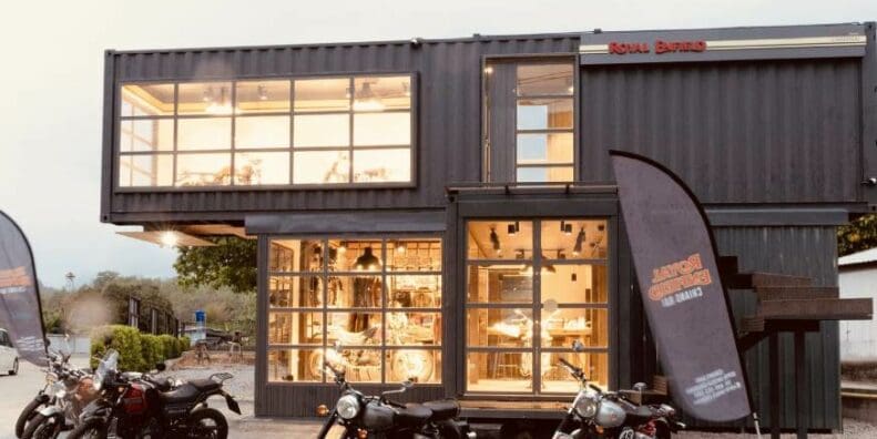 royal enfield mobile showroom