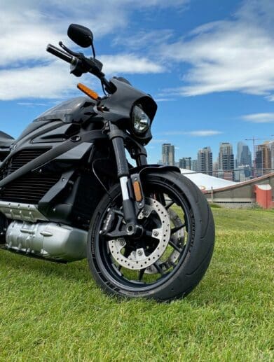 The 2020 Harley Davidson Livewire.