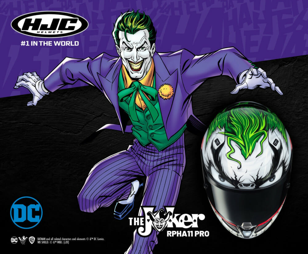 The New HJC RPHA 11 Joker Helmet Looks Cool - webBikeWorld