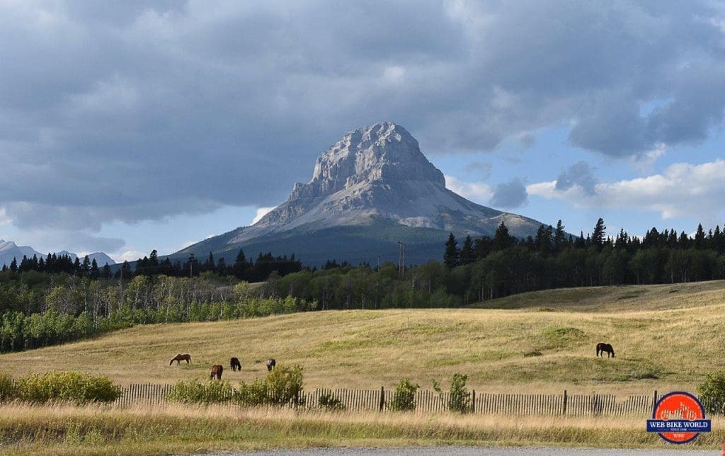 Fortress Mountain in southern Alberta.
