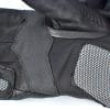 Superfabric patches on the Gerbing Vanguard heated motorcycle gloves.