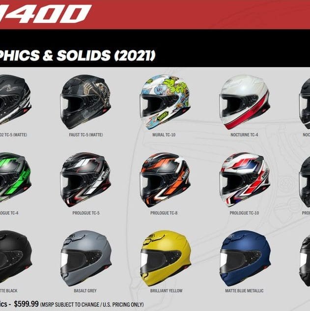 Shoei RF-1400 Full Face Helmet [Review] - webBikeWorld