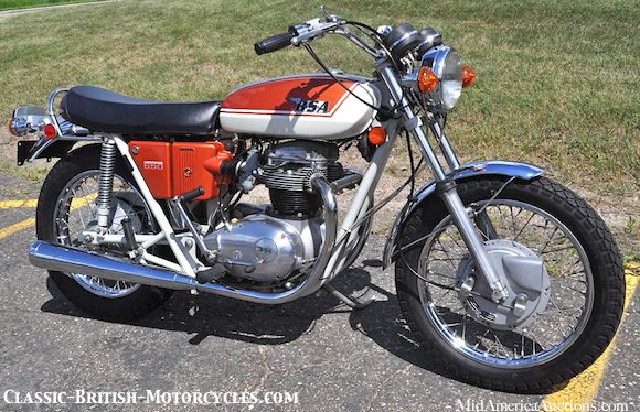 1971 BSA A65 - webBikeWorld