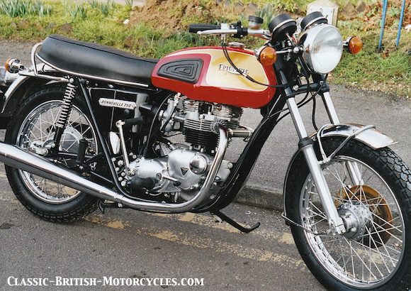 1973 Triumph Bonneville - webBikeWorld