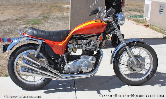 1973 Triumph Trident - webBikeWorld