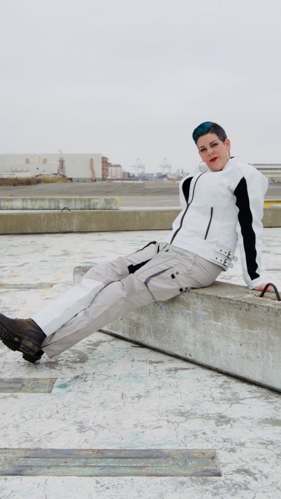 A model featuring the Raven Rova Falcon Pants