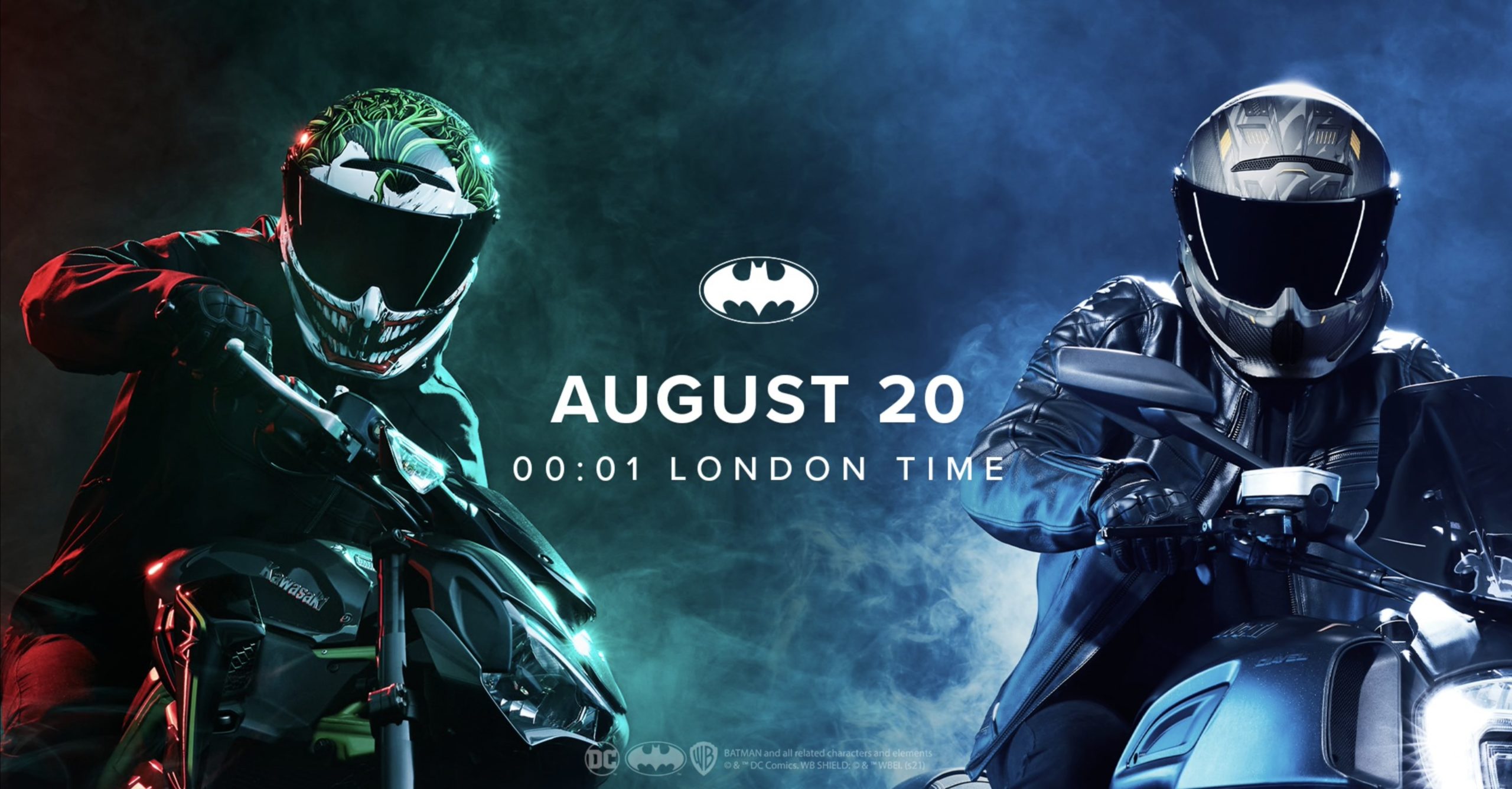 Ruroc Releases New DC-Themed Batman and Joker Helmets - webBikeWorld