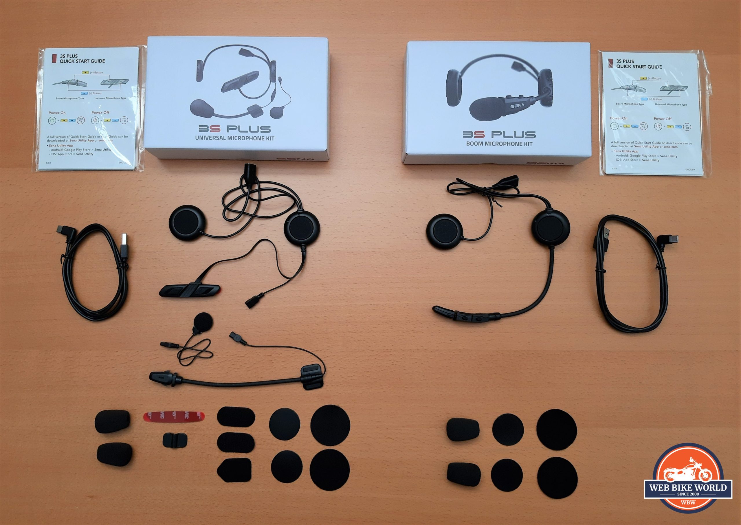 Sena 3SPLUS-B 3S Plus Bluetooth System Boom Microphone Kit