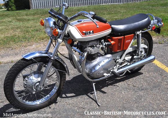 1971 BSA A65 - webBikeWorld