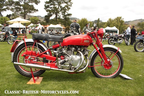 1951 Vincent Rapide pictures, quail motorcycle gathering, classic motorcycle shows, motorcycle auctions 