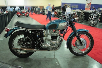 Triumph TR6, midamerica auctions, classic motorcycle auctions, triumph motorcycles