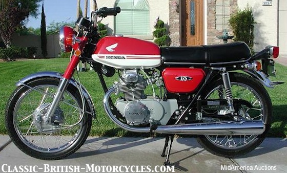 vintage honda cb motorcycles