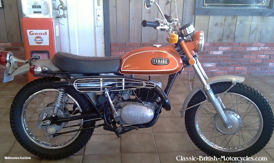 1970 yamaha dirt bike