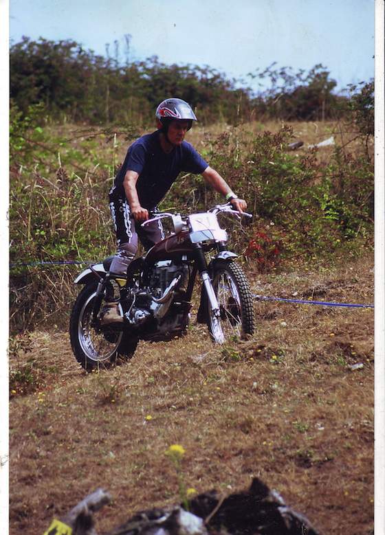 ray iddon, concord vintage iron, classic motorcycle restoration, ajs motorcycles, trials bikes