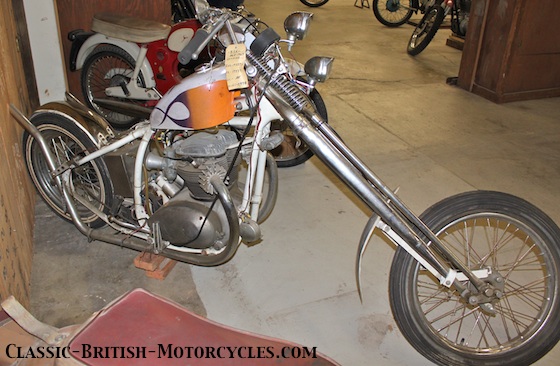 bsa chopper, triumph chopper, bsa choppers, triumph choppers, rat bikes