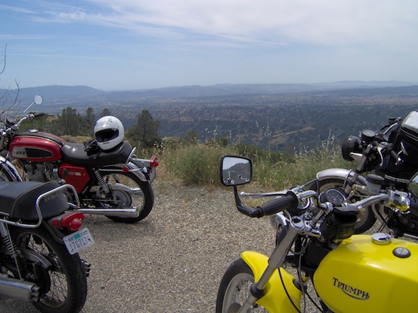 Neverland Ranch, Cachuma British Bike Rally, Triumph motorcycles, BSA Rocket 3