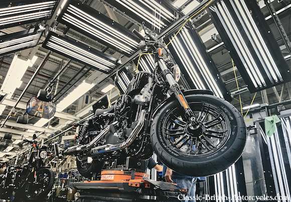 Harley store factory tour