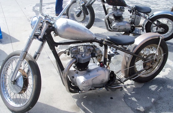 rat bikes, rat bike, triumph rat bike, old school chopper, triumph chopper