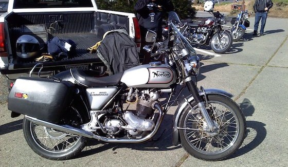 bsaoc, bsaocnc, norton 850 commando, rio vista delta ride, classic british motorcycle rides, vintage motorcycle rides