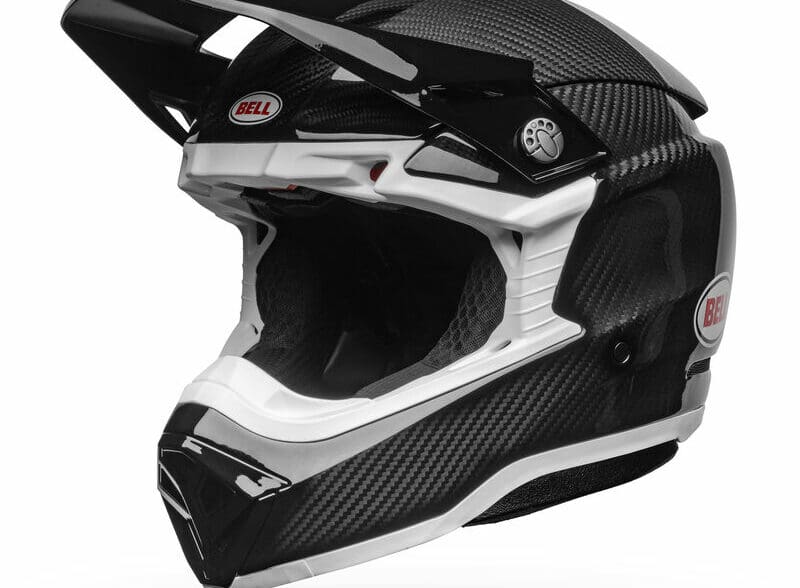 Glimmend Landgoed Accountant Bell Moto-10 Full-Face Helmet: A New Glossy Carbon Finish - webBikeWorld