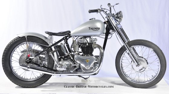 triumph bobbers and choppers