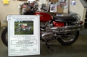 BSA A65 Lightning, BSA motorcycles, Clubmans All-British Weekend, Rabers Parts Mart, BSA