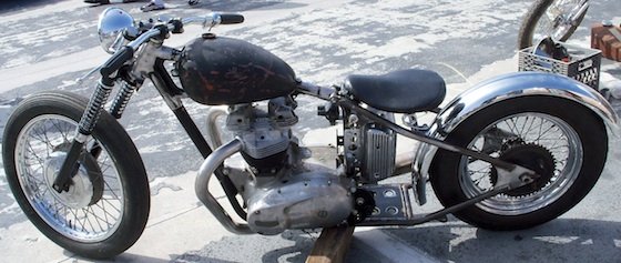 triumph rat bikes, triumph choppers, triumph bobbers, british choppers, british bobbers