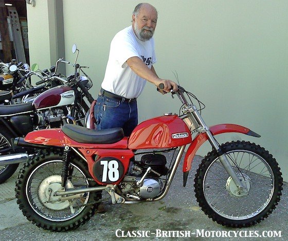 1973 rickman 250, rickman-montessa, vintage dirtbike, classic motocross, classic motorcycle restoration