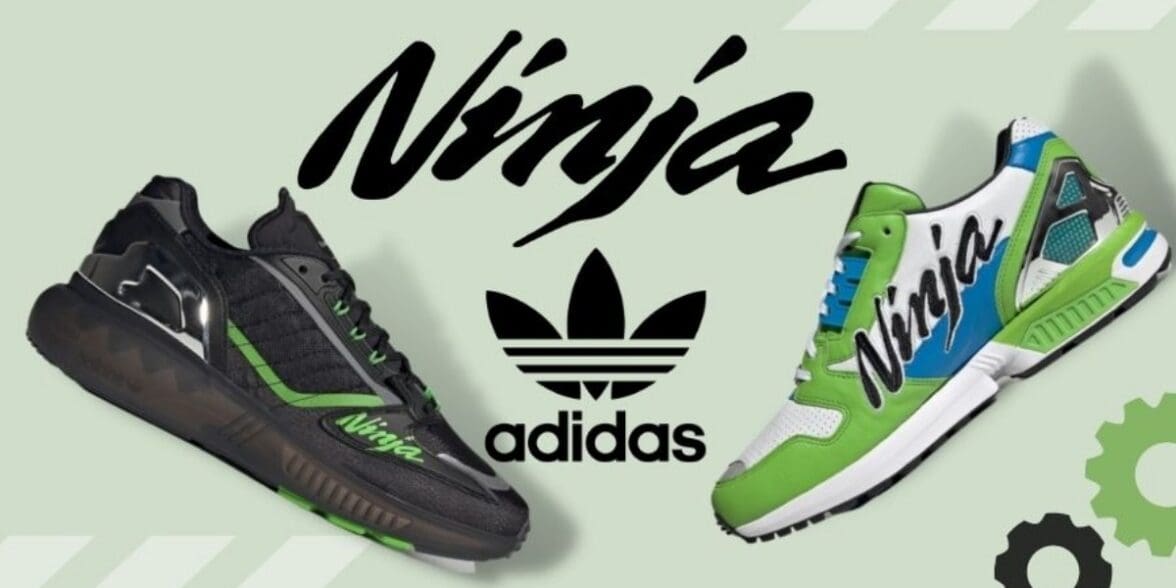 gasolina Acera puerta Adidas Goes Green With New Kawasaki Ninja-Themed Shoe Collection -  webBikeWorld