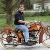 1916 Traub: current owner and curator of The Wheels Through Time Museum, Dale Walksler