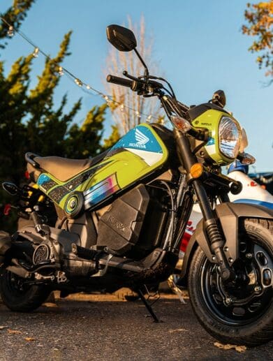 A side view of the Honda Navi, courtesy of Honda's official website