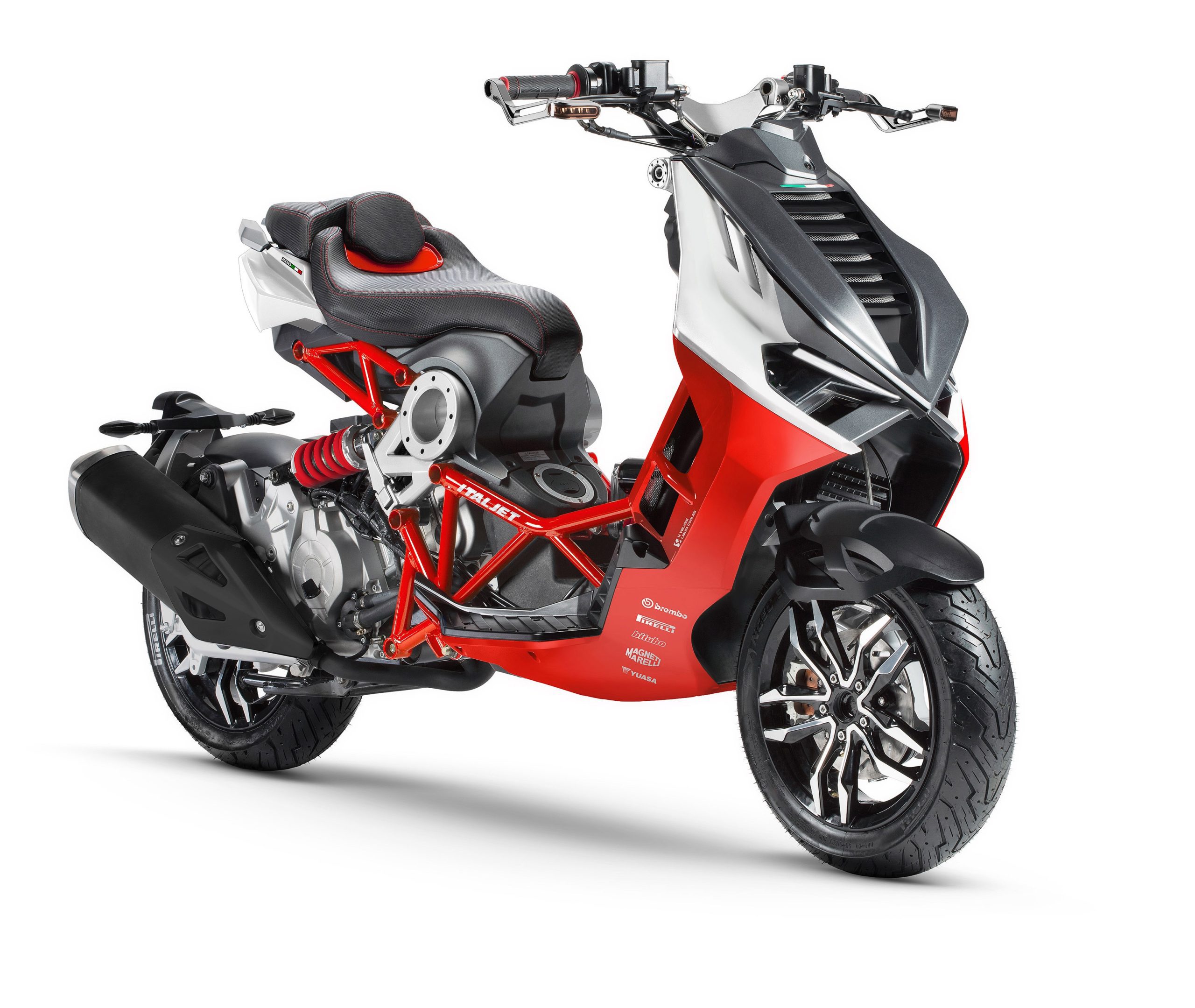 Italjet scooter Ducati - webBikeWorld design has