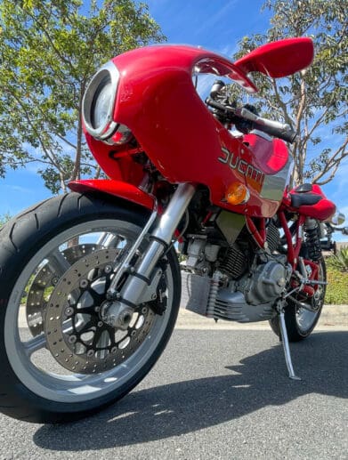 A beautiful Ducati MH900E up for auction on the Iconic Motorbike Auction