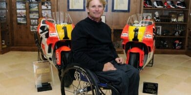 three-time 500cc world champion Wayne Rainey