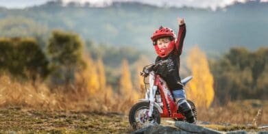 Oset's electric off-road bikes, available for young children all the way to adults.