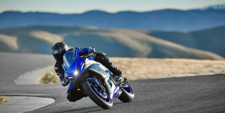 Yamaha's new R7. Photo courtesy of Yamaha Finance.