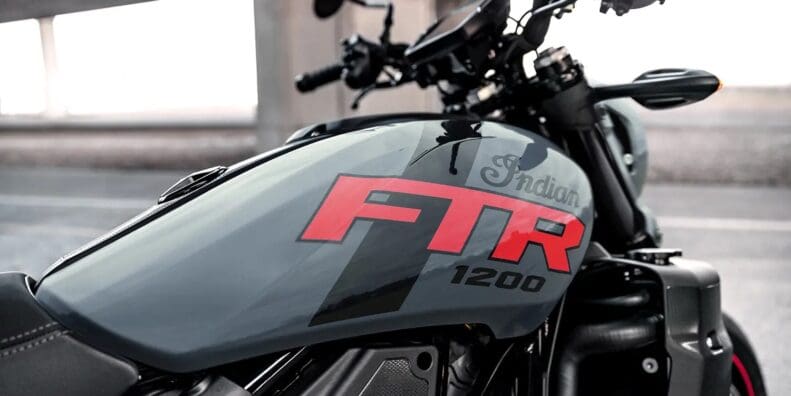 Indian's new Limited Edition FTR Stealth Gray Roadster. Photo courtesy of MCN.