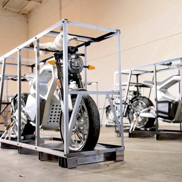 The SONDORS MetaCycle, preparing for deliveries around America. Media sourced from Electrek.