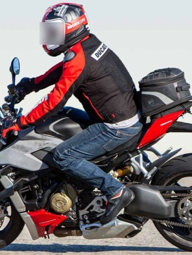 Ducati testing out what appears to be the next generation of Streetfighter. Media sourced from Motorcycle Sports.