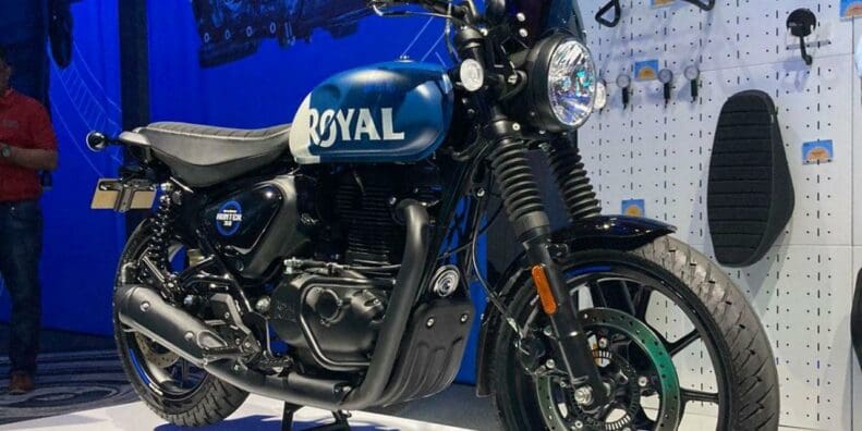 Royal Enfield's Hunter 350. Media sourced from Team BHP.